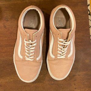 Madewell x Vans Old Skool Lace-Up Pink Sneakers
